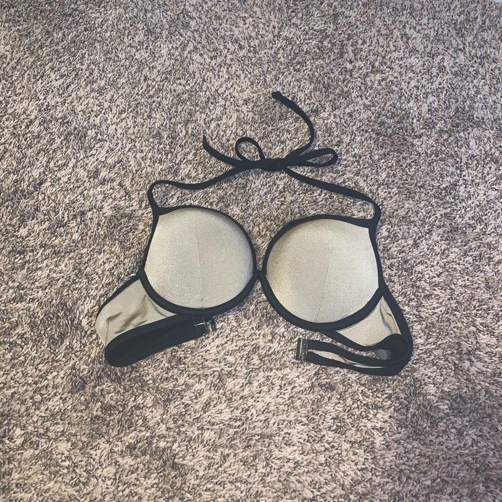 H&M Olive Green Push Up Bikini Top